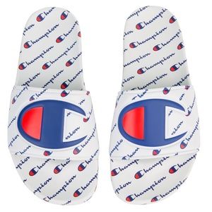 Champion IPO repeat slides white mens size 10 / 11